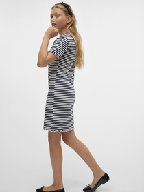 VERO MODA GIRL Stribet Kjole Vio Navy Blazer